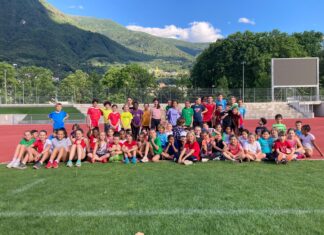 Gruppo scolari: fine allenamenti