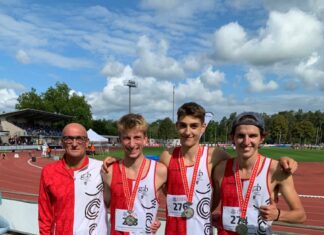 CS Staffette: argento e record ticinese U20